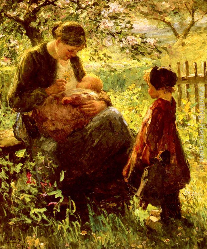 Evert Pieters In The Orchard